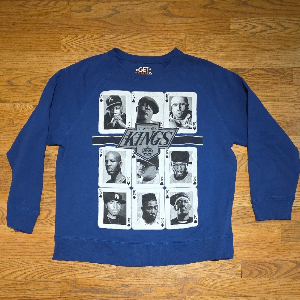 Vintage 90s Kings Of New York Rap Crewneck Sweater